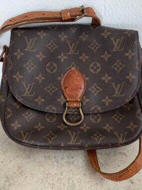 Louis Vuitton Monogram Saint Cloud Crossbody Bag Authentic Vintage